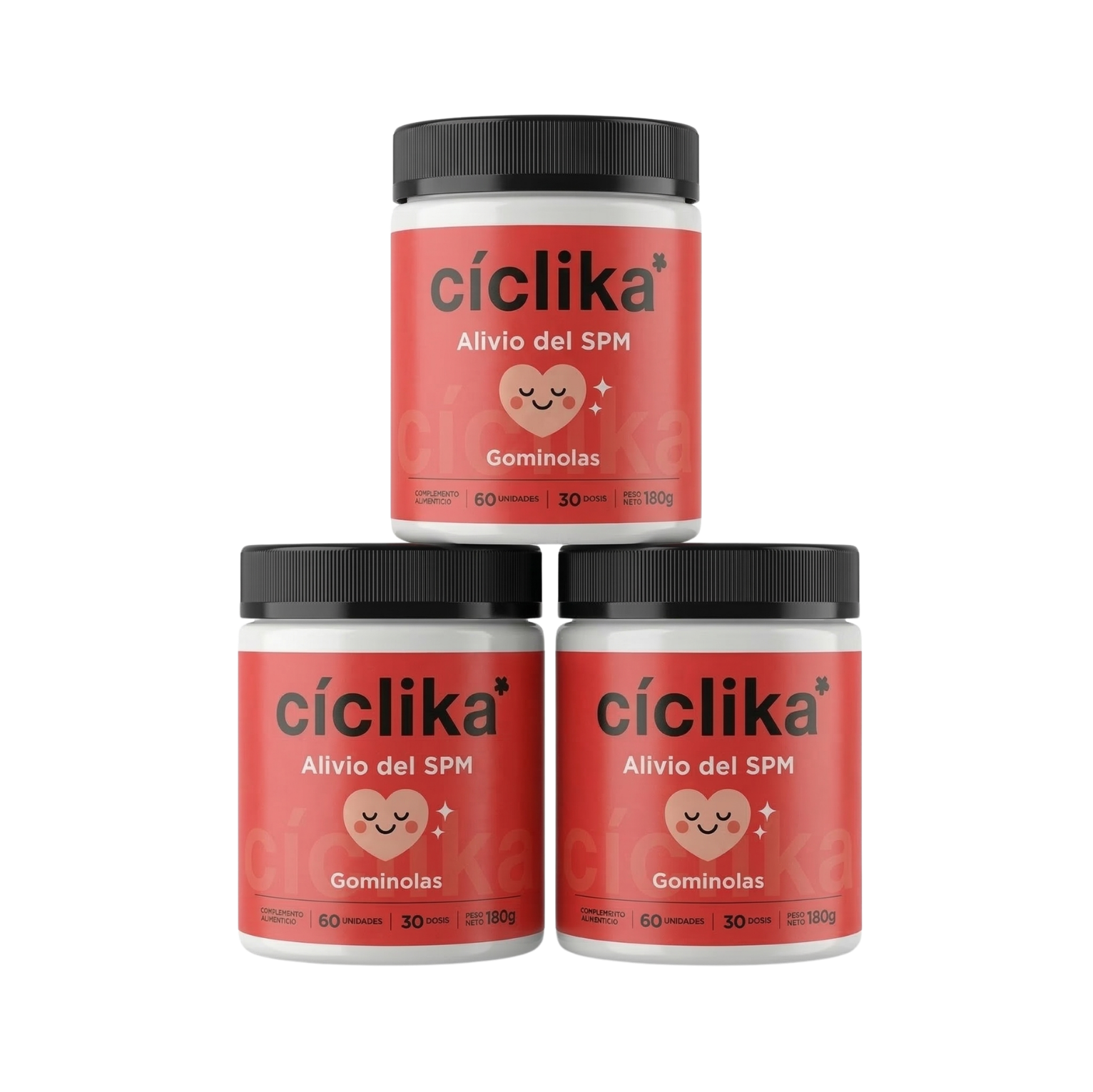 Cíclika - Gominolas para Equilibrio hormonal y Alivio SPM (60 gominolas)