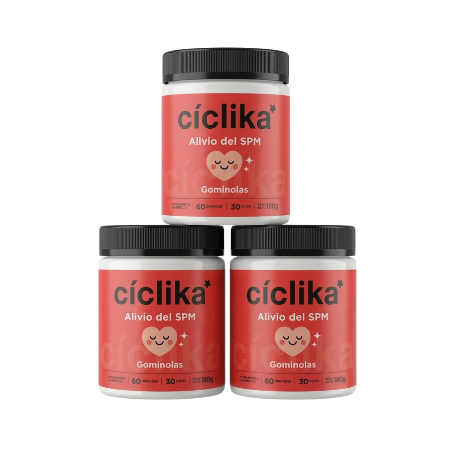 Cíclika - Gominolas para Equilibrio hormonal y Alivio SPM (60 gominolas)