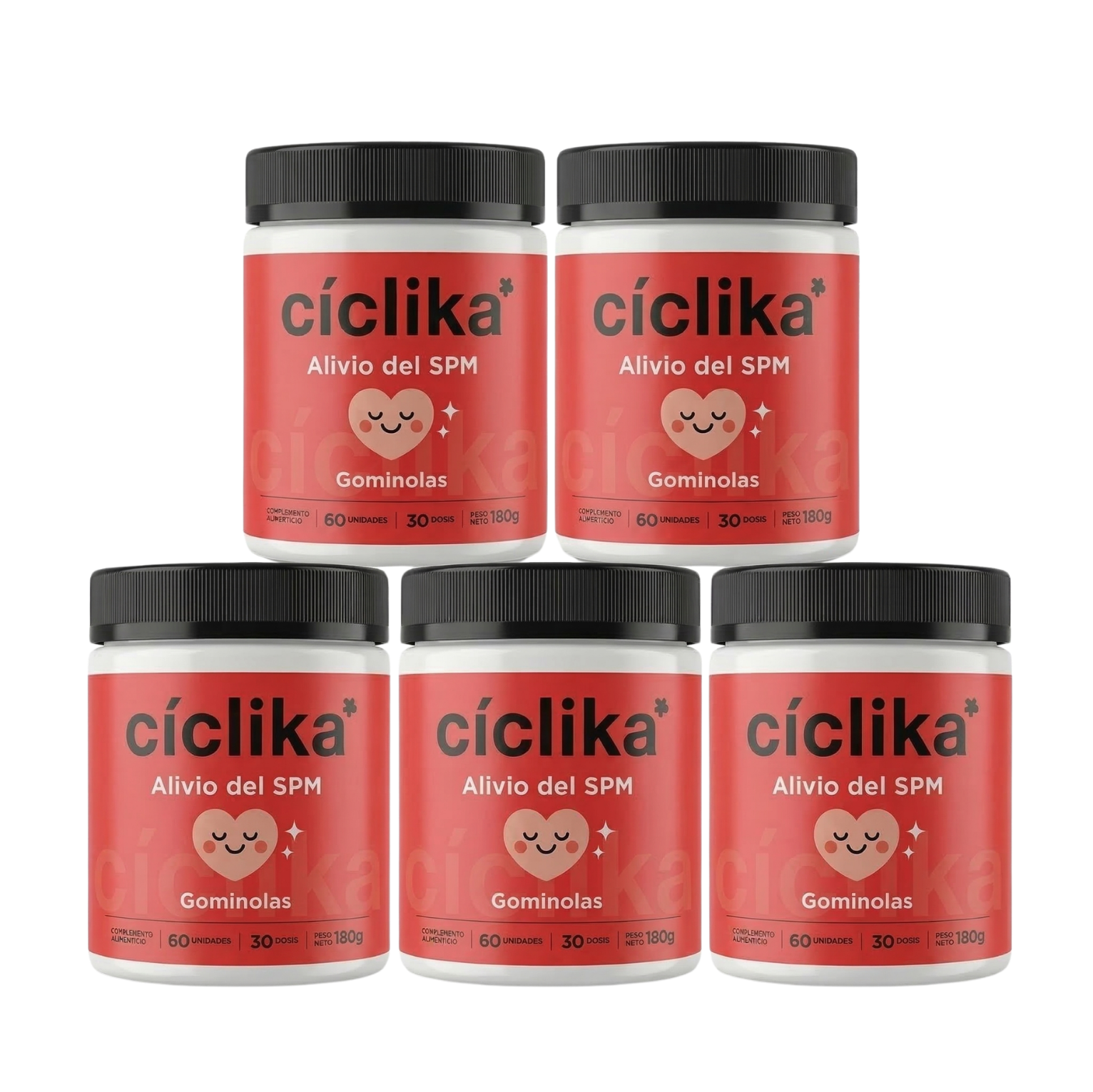 Cíclika - Gominolas para Equilibrio hormonal y Alivio SPM (60 gominolas)