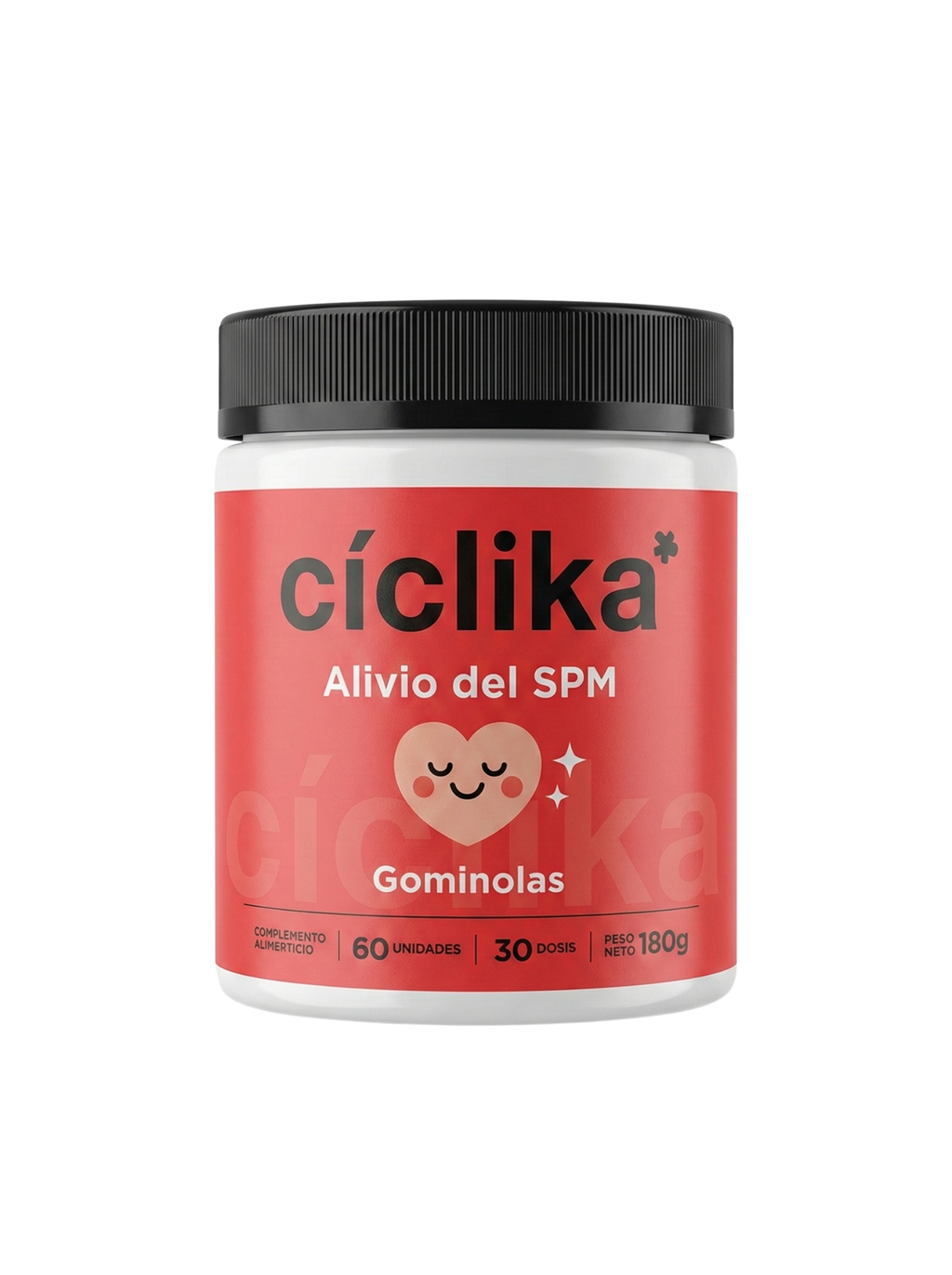 Cíclika - Gominolas para Alivio del Síndrome Premenstrual (60 gominolas)