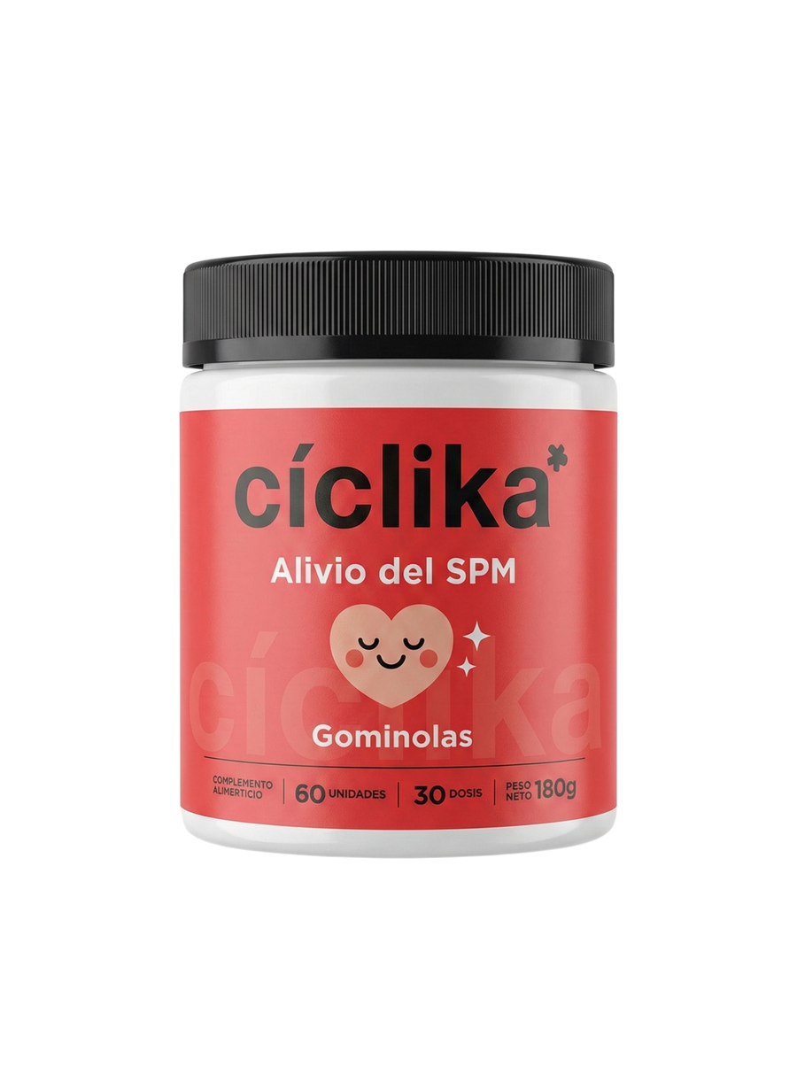 Cíclika - Gominolas para Alivio del Síndrome Premenstrual (60 gominolas)